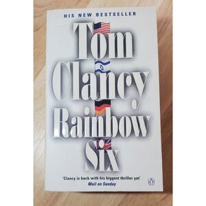 Rainbow Six by Tom Clancy - Paperback First Edition Thriller